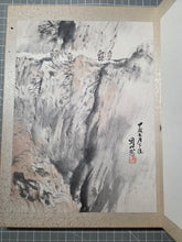 Load image into Gallery viewer, An Early Taisho to Showa Period Painting Album, Circa 1915-1950. Ten Beautiful Ink and Watercolor Paintings of Landscapes, Flowers, and More by Various Artists, including one Attributed to one of Japan’s Great Shin-hanga Artists
