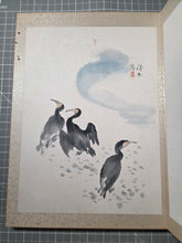 Load image into Gallery viewer, An Early Taisho to Showa Period Painting Album, Circa 1915-1950. Ten Beautiful Ink and Watercolor Paintings of Landscapes, Flowers, and More by Various Artists, including one Attributed to one of Japan’s Great Shin-hanga Artists
