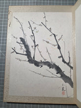 Load image into Gallery viewer, An Early Taisho to Showa Period Painting Album, Circa 1915-1950. Ten Beautiful Ink and Watercolor Paintings of Landscapes, Flowers, and More by Various Artists, including one Attributed to one of Japan’s Great Shin-hanga Artists