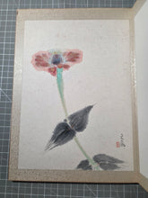 Load image into Gallery viewer, An Early Taisho to Showa Period Painting Album, Circa 1915-1950. Ten Beautiful Ink and Watercolor Paintings of Landscapes, Flowers, and More by Various Artists, including one Attributed to one of Japan’s Great Shin-hanga Artists