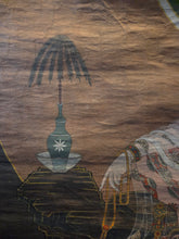 Load image into Gallery viewer, Water Moon Avalokiteśvara, or Suwol Gwaneum, Circa 1900. Late Joseon Period Painting Copied after the Goryeo Dynasty Examples, With a Variety of Colors