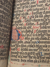 Load image into Gallery viewer, Psalter-Lectionary for the Divine Office. Germany, Use of the Dominican Friars, Circa 1425-1450