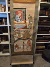 Load image into Gallery viewer, Jizō Jūō Zu (Jizo Ten Kings), Circa 1850. A Complete Set of 11 Paintings Depicting Jizo Bosatsu and the Ten Kings of Hell in the Courts of Yanluo, With Brutal Scenes of Souls Being Tortured by Oni in the Various Hell Realms of Diyu