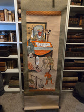 Load image into Gallery viewer, Jizō Jūō Zu (Jizo Ten Kings), Circa 1850. A Complete Set of 11 Paintings Depicting Jizo Bosatsu and the Ten Kings of Hell in the Courts of Yanluo, With Brutal Scenes of Souls Being Tortured by Oni in the Various Hell Realms of Diyu