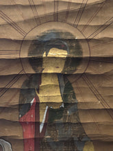 Load image into Gallery viewer, Jizō Jūō Zu (Jizo Ten Kings), Circa 1850. A Complete Set of 11 Paintings Depicting Jizo Bosatsu and the Ten Kings of Hell in the Courts of Yanluo, With Brutal Scenes of Souls Being Tortured by Oni in the Various Hell Realms of Diyu