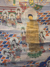 Load image into Gallery viewer, Rokudo-e (The Six Realms of Rebirth), Circa 1800-1890. A Late Edo to Meiji Painting Depicting the Buddhist Realms of the Afterlife, with one Yokai Depiction
