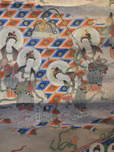 Load image into Gallery viewer, Rokudo-e (The Six Realms of Rebirth), Circa 1800-1890. A Late Edo to Meiji Painting Depicting the Buddhist Realms of the Afterlife, with one Yokai Depiction