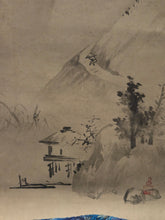 Load image into Gallery viewer, Landscapes and Figures, Circa 1700-1750. A Set of Six Sumi-E Ink and Wash Paintings in the Style of the Founder of the Unkoku School