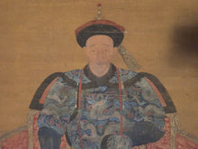 Load image into Gallery viewer, A Portrait of Boggodo, Prince Zhuang, Circa 1750-1800. An Exceedingly Rare Qing Silk Painting of one of China’s Princes