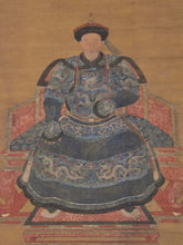 Load image into Gallery viewer, A Portrait of Boggodo, Prince Zhuang, Circa 1750-1800. An Exceedingly Rare Qing Silk Painting of one of China’s Princes