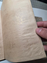 Load image into Gallery viewer, Shingosen Wakashū (New Later Collection of Waka), Circa 1600-1650. Illuminated Manuscript Edition of this Imperially Commissioned Anthology of Waka Poetry, On Fine Torinoko Paper and Decorated with Golden Sprays and Reeds. 20 Volumes in 2 Books