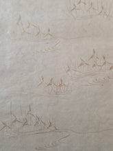 Load image into Gallery viewer, Zokushui Wakashu (Continued Collection of Waka Poems), Circa 1600-1700. Illuminated Manuscript Edition of this Imperially Commissioned Anthology of Waka Poetry, Decorated with Golden Sprays and Reeds. 20 Volumes in 2 Books