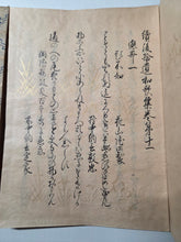Load image into Gallery viewer, Shokugoshūi Wakashū (Later Collection of Gleanings of Japanese Poems Continued), Circa 1600-1700. Illuminated Manuscript Edition of this Imperially Commissioned Anthology of Waka Poetry, Decorated with Golden Sprays and Reeds. 20 Volumes in 2 Books