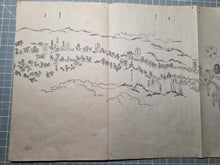 Load image into Gallery viewer, Tōkaidō Bunken Ezu (A Charted Map of the Tokaido), 1690-1751. A Beautiful, Married Set of Maps Displaying the Tokaido Road from Edo to Kyoto, in Five Volumes, with Some Contemporary Hand Coloring. Extremely Rare at Auction