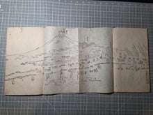 Load image into Gallery viewer, Tōkaidō Bunken Ezu (A Charted Map of the Tokaido), 1690-1751. A Beautiful, Married Set of Maps Displaying the Tokaido Road from Edo to Kyoto, in Five Volumes, with Some Contemporary Hand Coloring. Extremely Rare at Auction