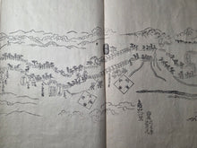Load image into Gallery viewer, Tōkaidō Bunken Ezu (A Charted Map of the Tokaido), 1690-1751. A Beautiful, Married Set of Maps Displaying the Tokaido Road from Edo to Kyoto, in Five Volumes, with Some Contemporary Hand Coloring. Extremely Rare at Auction
