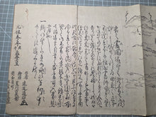 Load image into Gallery viewer, Tōkaidō Bunken Ezu (A Charted Map of the Tokaido), 1690-1751. A Beautiful, Married Set of Maps Displaying the Tokaido Road from Edo to Kyoto, in Five Volumes, with Some Contemporary Hand Coloring. Extremely Rare at Auction