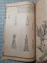 Load image into Gallery viewer, Jieziyuan Huapu (The Mustard Seed Garden Manual of Painting), 1915. A Near Complete Set of All Four Series, in 15 of 16 Volumes. Hundreds of Beautifully Detailed Woodblock Illustrations, Numerous Full-Page Landscapes and Figures