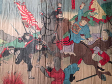 Load image into Gallery viewer, A Tremendous Collection of Ukiyo-E Prints on the Sino-Japanese War, 1894-1895. 66 Nishiki-E Color Prints Forming 33 Large Triptychs, All Bound as one Double Sided Picture Scroll. Countless Scenes of Grand Scale Battles