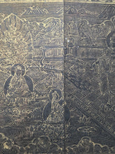 Load image into Gallery viewer, Fú Shuō Dà'ān Bān Shǒu Yì Jīng (The Buddha Speaks the Great Anapanasati&nbsp;Sutra), Dated 1099, but Circa 1270-1300. Over 100 Pages of Golden Sutras, and 36 Pages of Sumptuously Painted Illustrations