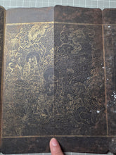 Load image into Gallery viewer, Fú Shuō Dà'ān Bān Shǒu Yì Jīng (The Buddha Speaks the Great Anapanasati&nbsp;Sutra), Dated 1099, but Circa 1270-1300. Over 100 Pages of Golden Sutras, and 36 Pages of Sumptuously Painted Illustrations