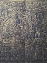 Load image into Gallery viewer, Fú Shuō Dà'ān Bān Shǒu Yì Jīng (The Buddha Speaks the Great Anapanasati&nbsp;Sutra), Dated 1099, but Circa 1270-1300. Over 100 Pages of Golden Sutras, and 36 Pages of Sumptuously Painted Illustrations