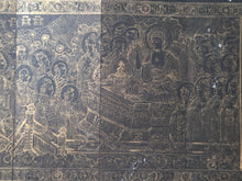 Load image into Gallery viewer, Fóshuō Wúliàngshòu Jīng (The Buddha Speaks the Infinite Life Sutra), 1376. An Extraordinarily Rare and Complete Seven Fascicle Set of Sutras. Over 200 Pages of Golden Sutras, and More than 60 Pages of Sumptuously Painted Illustrations