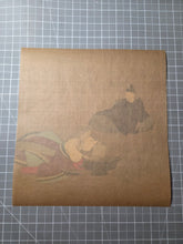Load image into Gallery viewer, Various Heian Period Tales and Scenes, Circa 1800-1890. A Suite of Ten Highly Detailed Silk Paintings, Depicting Images out of Heian Classics, Including the Ise Monogatari and Minamoto no Hiromasa and the Demon