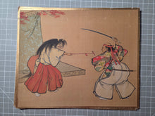 Load image into Gallery viewer, Various Noh Performances, Circa 1850-1900. A Suite of Ten Highly Detailed Silk Paintings, Depicting Various Plays and Scenes, Accentuated with Gold