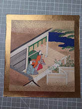 Load image into Gallery viewer, Genji Monogatari (The Tale of Genji), Circa 1603-1650. A Sumptuously Illuminated and Hand Painted Series of Twenty-Seven Yamato-E Paintings, Comprising of Different Chapters, all Masterfully Produced