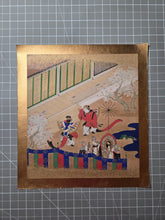 Load image into Gallery viewer, Genji Monogatari (The Tale of Genji), Circa 1603-1650. A Sumptuously Illuminated and Hand Painted Series of Twenty-Seven Yamato-E Paintings, Comprising of Different Chapters, all Masterfully Produced