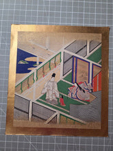 Load image into Gallery viewer, Genji Monogatari (The Tale of Genji), Circa 1603-1650. A Sumptuously Illuminated and Hand Painted Series of Twenty-Seven Yamato-E Paintings, Comprising of Different Chapters, all Masterfully Produced