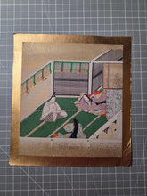 Load image into Gallery viewer, Genji Monogatari (The Tale of Genji), Circa 1603-1650. A Sumptuously Illuminated and Hand Painted Series of Twenty-Seven Yamato-E Paintings, Comprising of Different Chapters, all Masterfully Produced