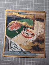 Load image into Gallery viewer, Hachikazuki (The Bowl-Bearer Princess), Circa 1600-1650. A Sumptuously Illuminated and Hand Painted Series of Sixteen Illuminated Yamato-E Paintings. An extremely Scarce Nara Ehon of this Otogi Zoshi Tale, a Japanese Cinderella