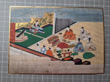 Load image into Gallery viewer, Bunsho Soshi (The Tale of Bunsho), Circa 1600-1670. A Beautifully Illuminated and Hand Painted Series of Twenty-Eight Yamato-E Paintings, Likely Made for the Nara Ehon Narrative of Bunsho the Saltmaker and Possibly Another Tale