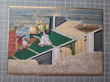 Load image into Gallery viewer, Bunsho Soshi (The Tale of Bunsho), Circa 1600-1670. A Beautifully Illuminated and Hand Painted Series of Twenty-Eight Yamato-E Paintings, Likely Made for the Nara Ehon Narrative of Bunsho the Saltmaker and Possibly Another Tale
