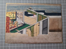Load image into Gallery viewer, Bunsho Soshi (The Tale of Bunsho), Circa 1600-1670. A Beautifully Illuminated and Hand Painted Series of Twenty-Eight Yamato-E Paintings, Likely Made for the Nara Ehon Narrative of Bunsho the Saltmaker and Possibly Another Tale
