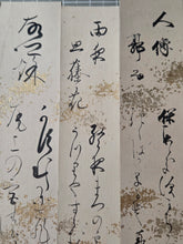 Load image into Gallery viewer, A Collection of Nine Tanzaku Strips of Waka Poetry by Different Generations of the Kagawa Clan, Circa 1760-1866