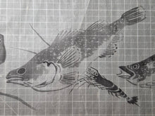 Load image into Gallery viewer, Tori to Sakana no Makimono (Birds and Fish Scroll), Circa 1820-1860. An Emakimono Handscroll of Numerous Birds and Fish Paintings, Over Four Meters in Length