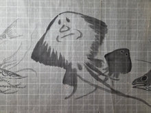Load image into Gallery viewer, Tori to Sakana no Makimono (Birds and Fish Scroll), Circa 1820-1860. An Emakimono Handscroll of Numerous Birds and Fish Paintings, Over Four Meters in Length