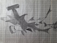 Load image into Gallery viewer, Tori to Sakana no Makimono (Birds and Fish Scroll), Circa 1820-1860. An Emakimono Handscroll of Numerous Birds and Fish Paintings, Over Four Meters in Length