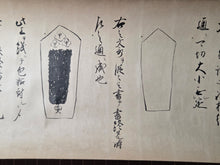 Load image into Gallery viewer, A Medical Scroll on Physical Ailments, Circa 1772-1781. An Illustrated Handscroll Including Illustrations of Tooth Decay