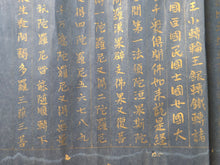 Load image into Gallery viewer, Muryōgi Kyō (Sutra of Infinite Meanings), Copied Colophon of 1186 but Late 18th to Mid 19th Century. A Rare Illuminated Handscroll of the Second Chapter of this Mahayana Buddhist Text, Copied after one of the Early Kamakura Period Examples