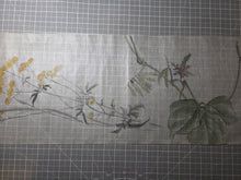 Load image into Gallery viewer, Akifuyu no Hana no e (Autumn and Winter Flower Paintings), Circa 1840-1856. An Emakimono Handscroll of Forty-Five Beautiful Floral Paintings, Almost Eight Meters. Contemporary Copy of a Work by Tani Buncho’s Prominent Student