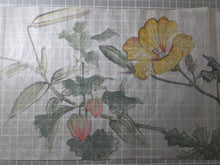 Load image into Gallery viewer, Akifuyu no Hana no e (Autumn and Winter Flower Paintings), Circa 1840-1856. An Emakimono Handscroll of Forty-Five Beautiful Floral Paintings, Almost Eight Meters. Contemporary Copy of a Work by Tani Buncho’s Prominent Student