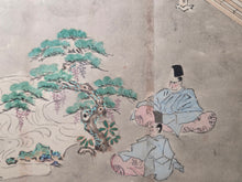 Load image into Gallery viewer, Genji Monogatari Emaki (The Tale of Genji Picture Scroll), Circa 1800-1900. A Monumental, 38-Foot-Long Manuscript Comprising of Chapters 33-54 of this Heian Classic, Painted in the Heian Style