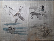 Load image into Gallery viewer, A Tremendous Emakimono Handscroll of Paintings and Sketches, Circa 1800-1850. Dozens of Birds and Other Creatures, Floral Compositions, Mythological Figures, and Landscapes, 10 Meters in Length