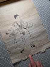 Load image into Gallery viewer, A Monumental Emakimono Handscroll of Preliminary Sketches and Paintings by Various Kano School Members, With Examples Transposed and Compiled into Handscroll Format, Circa 1650-1840. 17 Meters With Hundreds of Different Figures&nbsp;
