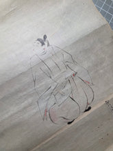 Load image into Gallery viewer, A Monumental Emakimono Handscroll of Preliminary Sketches and Paintings by Various Kano School Members, With Examples Transposed and Compiled into Handscroll Format, Circa 1650-1840. 17 Meters With Hundreds of Different Figures&nbsp;