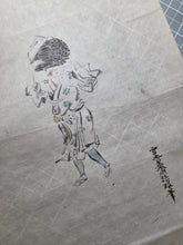 Load image into Gallery viewer, A Monumental Emakimono Handscroll of Preliminary Sketches and Paintings by Various Kano School Members, With Examples Transposed and Compiled into Handscroll Format, Circa 1650-1840. 17 Meters With Hundreds of Different Figures&nbsp;
